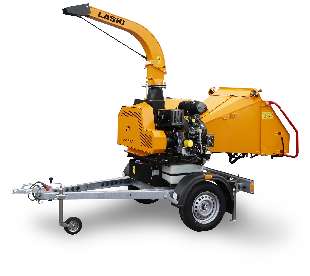 LC-18000 - LC-18000<br>LASKI LS-160 P Economy<br>Buschhacker mit Nostress System, auf 730 kg Einachsfahrwerk montiert. <br>Motor: Benzinmotor , Typ Kohler CH 742<br>Motorleistung 18,6 kW / 25 PS, Hubraum 747ccm.<br><br><br><br><br><br><br><br> LC-18000